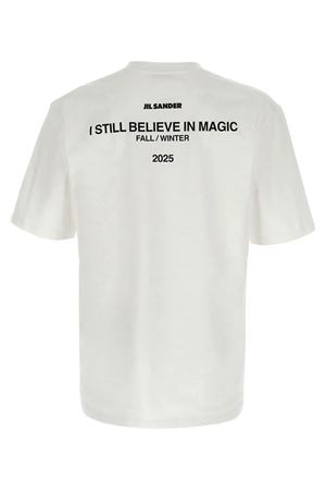 T-shirt in cotone bianco JIL SANDER | J22GC0189J46219104